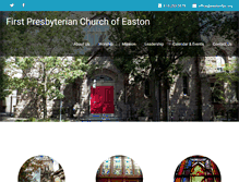 Tablet Screenshot of eastonfpc.org